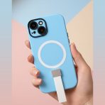 BUZZBEA Pastel Series for iPhone – Soft-Touch Matte MagSafe Case with Integrated Hand Strap Stand | 6 Vibrant Colors | Precision Camera Lens Protection | Slim Shockproof Liquid Silicone Style Cover - Image 9