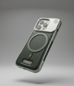 BUZZBEA Industrial Luxe Case for iPhone – Premium Metallic-Finish Minimalist Design | Integrated MagSafe Compatibility | Slim Tech-Texture Geometric Back Cover | Elegant Professional Series - Image 11