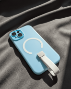 BUZZBEA Pastel Series for iPhone – Soft-Touch Matte MagSafe Case with Integrated Hand Strap Stand | 6 Vibrant Colors | Precision Camera Lens Protection | Slim Shockproof Liquid Silicone Style Cover - Image 6