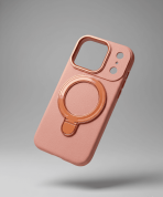 BUZZBEA Luxe Series Case for iPhone – Designer TechWoven & Carbon Fiber Texture | Integrated MagSafe Foldable Kickstand | Metallic Lens Protection | Premium Shockproof Back Cover - Image 7