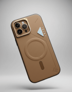 BUZZBEA Minimalist Leather Series for iPhone – Premium Plain Matte Finish Case | Integrated MagSafe Compatibility | Slim Luxury Executive Back Cover | High-Grade Synthetic Leather Shield - Image 7