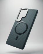 BUZZBEA Elite Series for Samsung Galaxy S24 & S25 – Premium Tech-Fabric & Jacquard Texture Cases | Integrated MagSafe Compatibility | Metallic Camera Protection | Slim Executive Armor - Image 5