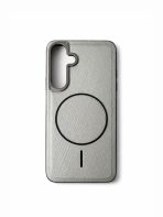 BUZZBEA Elite TechWoven Case for Samsung Galaxy S24/S24 Ultra & S25/S25 Ultra – Premium Fabric Texture MagSafe Compatible Back Cover | Metallic Camera Guard | Slim Luxury Shockproof Armor