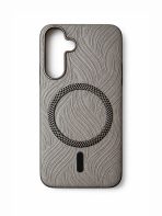 BUZZBEA Art-Textured Series Case for Samsung Galaxy S24 & S25 Series – Premium Embossed Flow Design MagSafe Compatible Back Cover | Slim Luxury Shockproof Designer Case