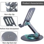 360° Rotating Metal Mobile Stand - Image 8